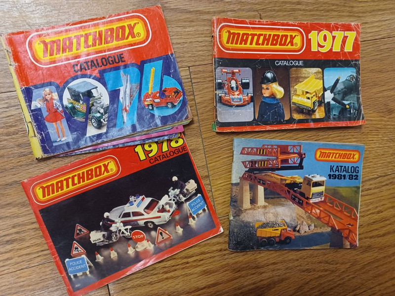 Vintage Matchbox Collector Catalog 1976 1977, 1978, 1981/1982