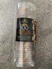 BN: Mason & Jones 100 Micro LED Tube Light, Warm White, Solar Powered