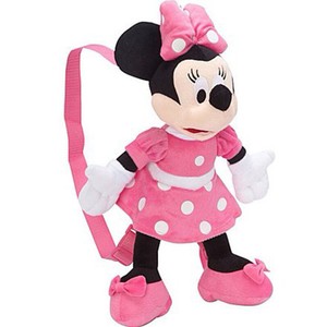 minnie mouse plush backpack