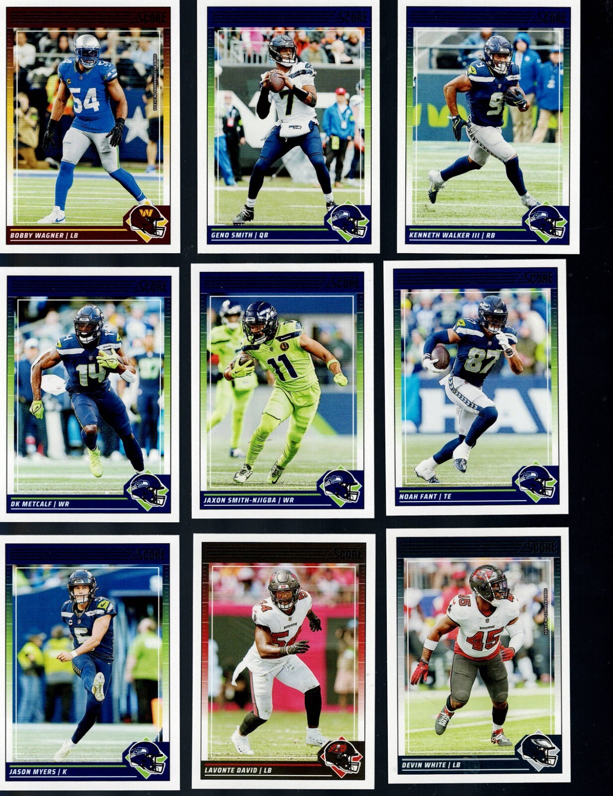 2024 SCORE  FOOTBALL COMPLETE YOUR SET 251-400 BUY MORE SAVE MORE