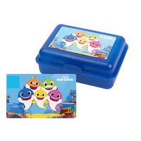 Baby Shark Brotdose Lunchbox Butterbrotdose Mit Trennwand Blau