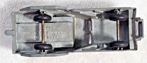 Vintage MIDGETOY METAL PVX 540 Military HALFTRACK Armored Truck Toy Rockford ILL - Picture 8 of 10