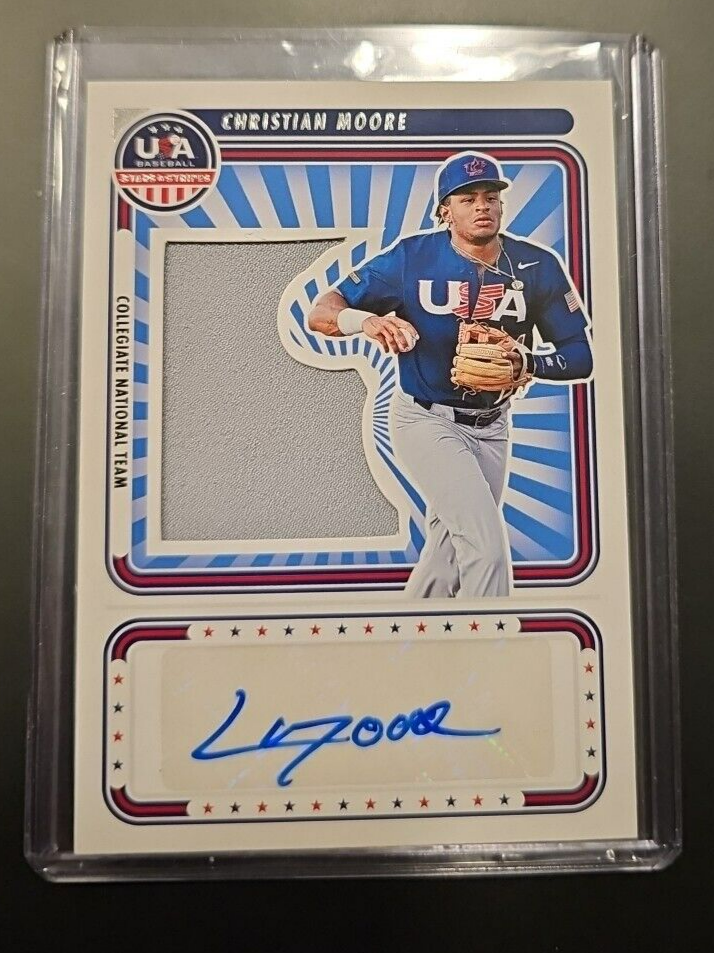 直筆サインカード Christian Moore 499枚限定 PSA 9