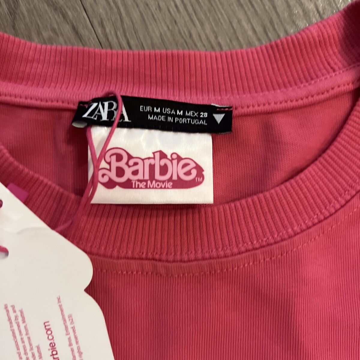 ZARA BARBIE™ THE MOVIE © WARNER BROS. T-SHIRT Med Small Hot