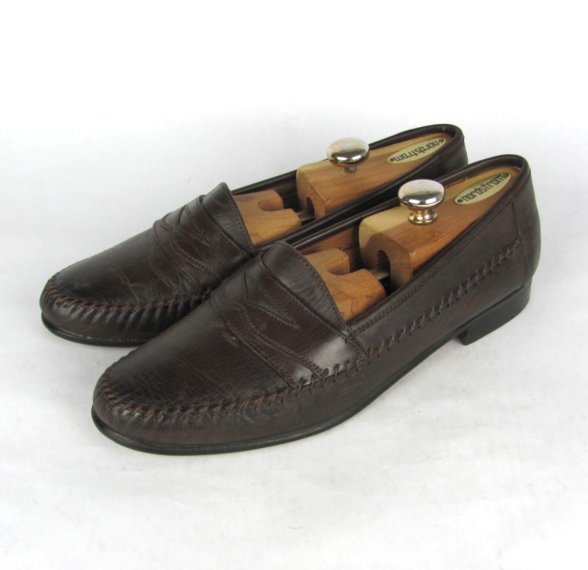 Giorgio Brutini Mens 11 D Le Glove 2000 Dark Brown Loafers  display picture 3
