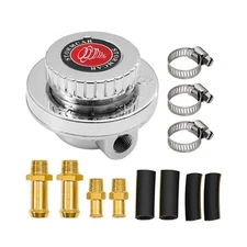 Adjustable Carb Fuel Pressure Regulator Kit Universal Manual 1-5 Psi Fuel Pum...