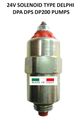 Shut off Solenoid for DPA DPS CAV LUCAS 7180-49A & B and 7185-900K 24 Volt