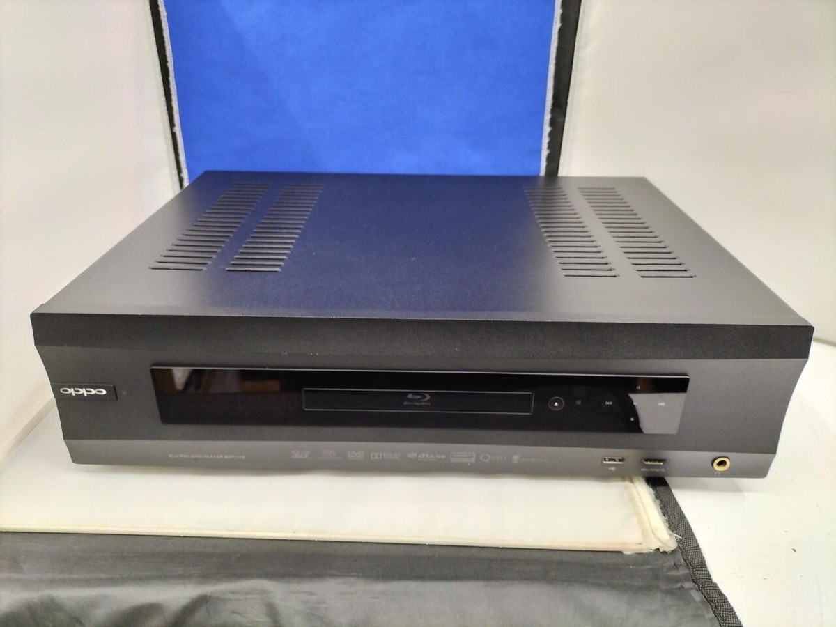 Oppo BDP-105 3D Blu-ray Player Home Audio Black Very Good Oppo BDP-105 3D Blu-ray Player Home Audio Black Very Good