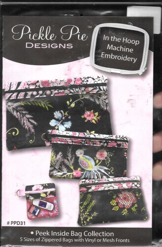 Pickle Pie Designs #PPD31 Multi Format Embroidery Designs CD - NEW