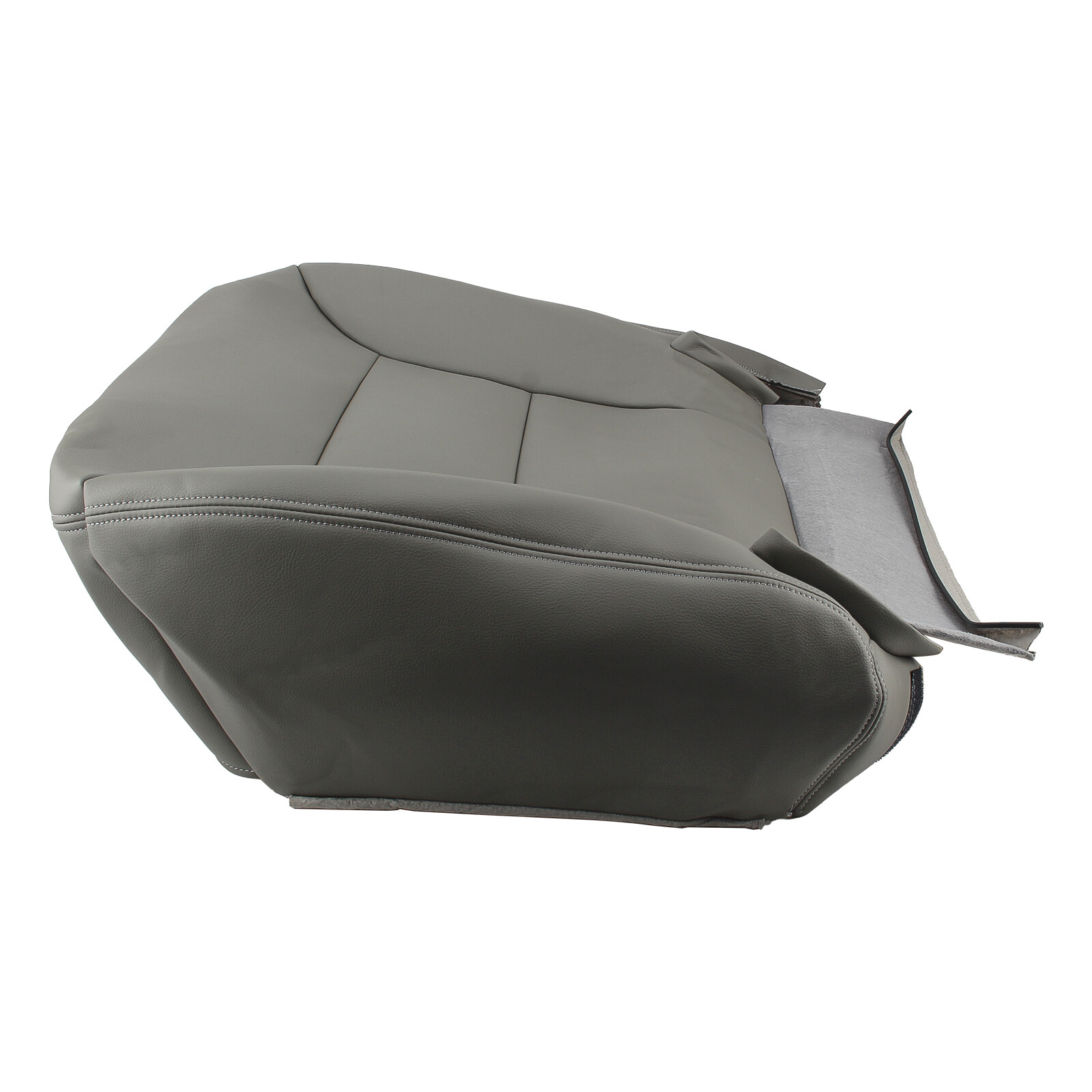 For 1995 1996 1997 1998 1999 Chevy Tahoe Suburban Leather Seat Covers Gray