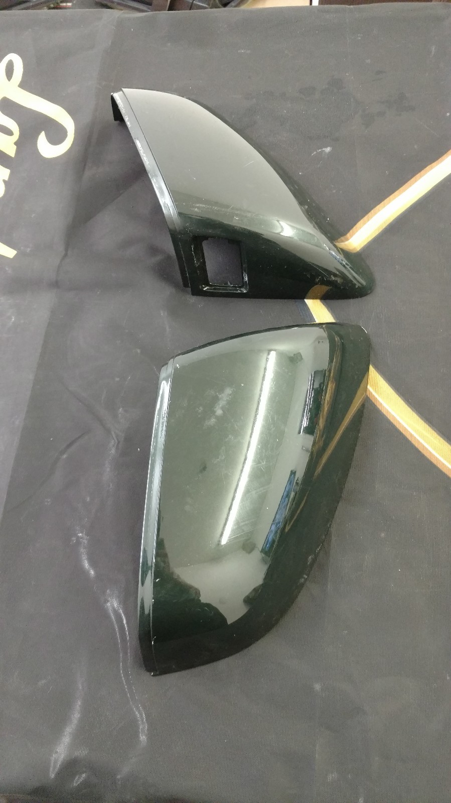 BENTLEY BENTAYGA DRIVER PASSENGER SIDE VIEW MIRROR COVERS OEM eBay