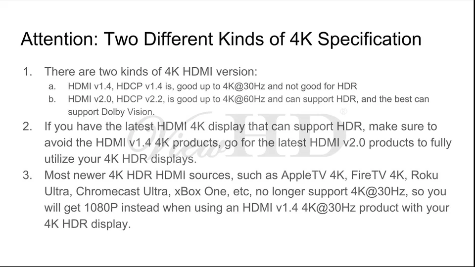 U9 ViewHD 4K60Hz 5 Port HDMI v2.0 4K 5x1 Switch 18Gbps HDR Dolby Vision UHD5X1B - Image 3 of 4