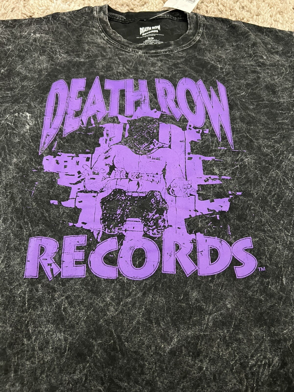 FILA Forever 21 T shirt Death Row Records taglia S