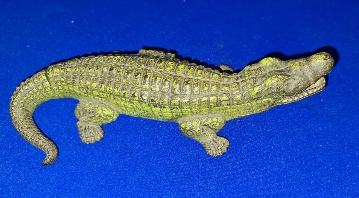 Crocodile Cigarette Case, Alligator Cigarette Case