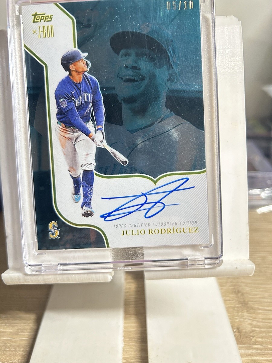【超希少_PSA10】Julio Rodriguez_RCカード_1桁シリアル 2021 Topps Throwback Thursday Julio Rodriguez RC #TBT