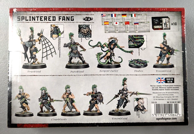 Warhammer Warcry Splintered Fang ウォークライ Games Workshop Warhammer Warcry The Splintered Fang - 48-10 for