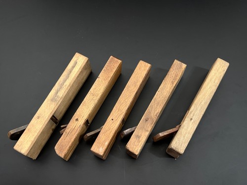 Japanese Vintage Carpenter Tool Hand Plane 5set made by blacksmith/Chisel f31 - Picture 17 of 21