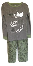 Carter's Boys 2 pc Pajama Set size 7 Dinosaurs LS/pants NEW