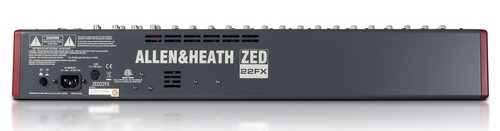 Top Allen & Heath ZED-22FX 19-Kanal Mischpult für Bühne und Studio mit Effekten - Bild 5 von 5