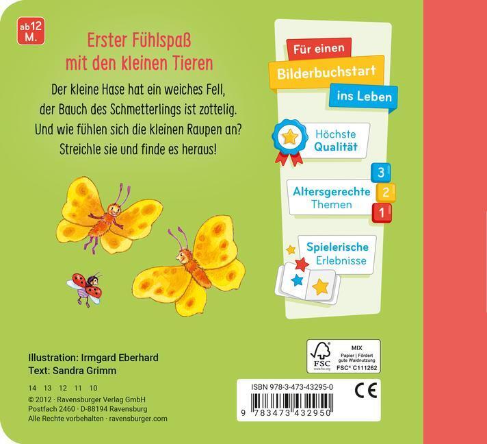 Thumbnail - Mein Erstes Fühlbuch: Kribbel, Krabbel, Käferchen | Sandra Grimm |