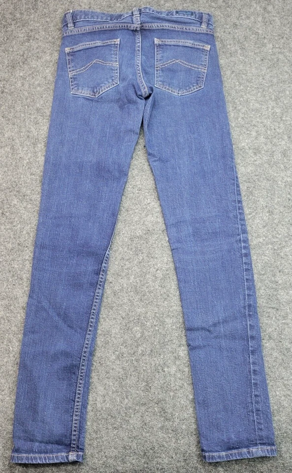 Pantalones de mezclilla Patagonia para mujer 25 azules elásticos Ws ajustados al aire libre preppy boho hadas Foto 2 de 4