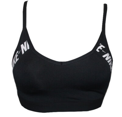 DAMEN NIKE PRO SPORT BH INDY SCHWARZ CJ0559-010 Gr. S 36  NEU
