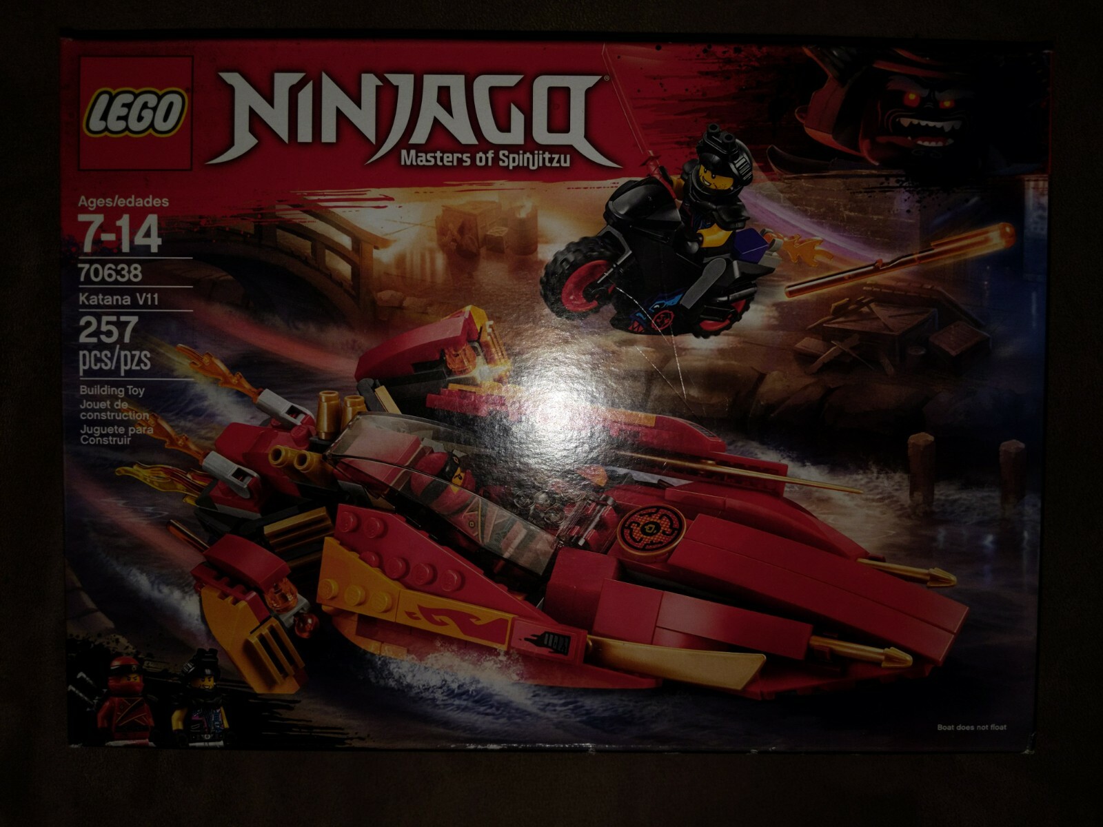 lego ninjago 70638 katana v11 boat