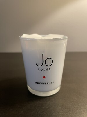 Jo Loves Snowflakes Candle 70 g 2.46 oz NEW Sealed