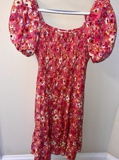 Pink Floral Sundress
