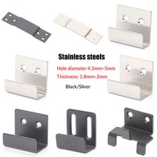 Stainless Steel Ceramic Tile Glass Board Display Rack Holder Wall Hanger Bracket