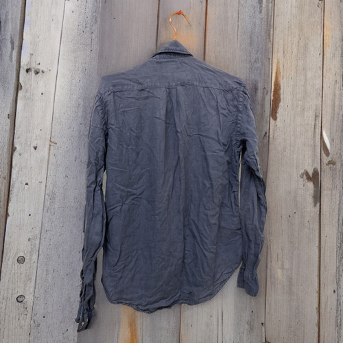 Vintage y2k hartford mens blue long sleeve casual fit shirt size S| SKU 937 - Picture 4 of 5