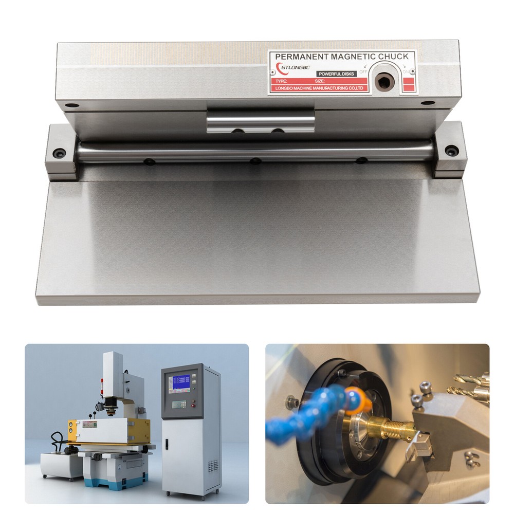 High-Strength Permanent Magnetic Chuck Single Sine Plate Rectangular 100N/Cm²+  