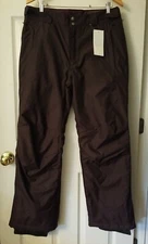 NWT Columbia Men's Bugaboo IV WATERPROOF SKI SNOWBOARD PANTS  OMNI HEAT M PURPLE