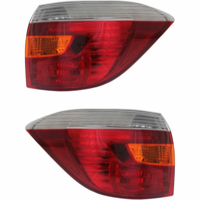 New Set of 2 LH & RH Side Taillamp Assembly Fits Toyota Highlander USA