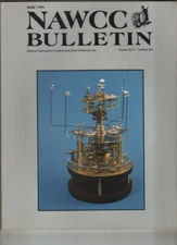 Nawcc Bulletin Clocks Mag Darche Herschede Vol.35 No.284 June 1993 121521nonr