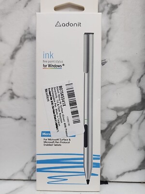 Adonit stylus for Surface tablets, palm rejection, pressure sensitive