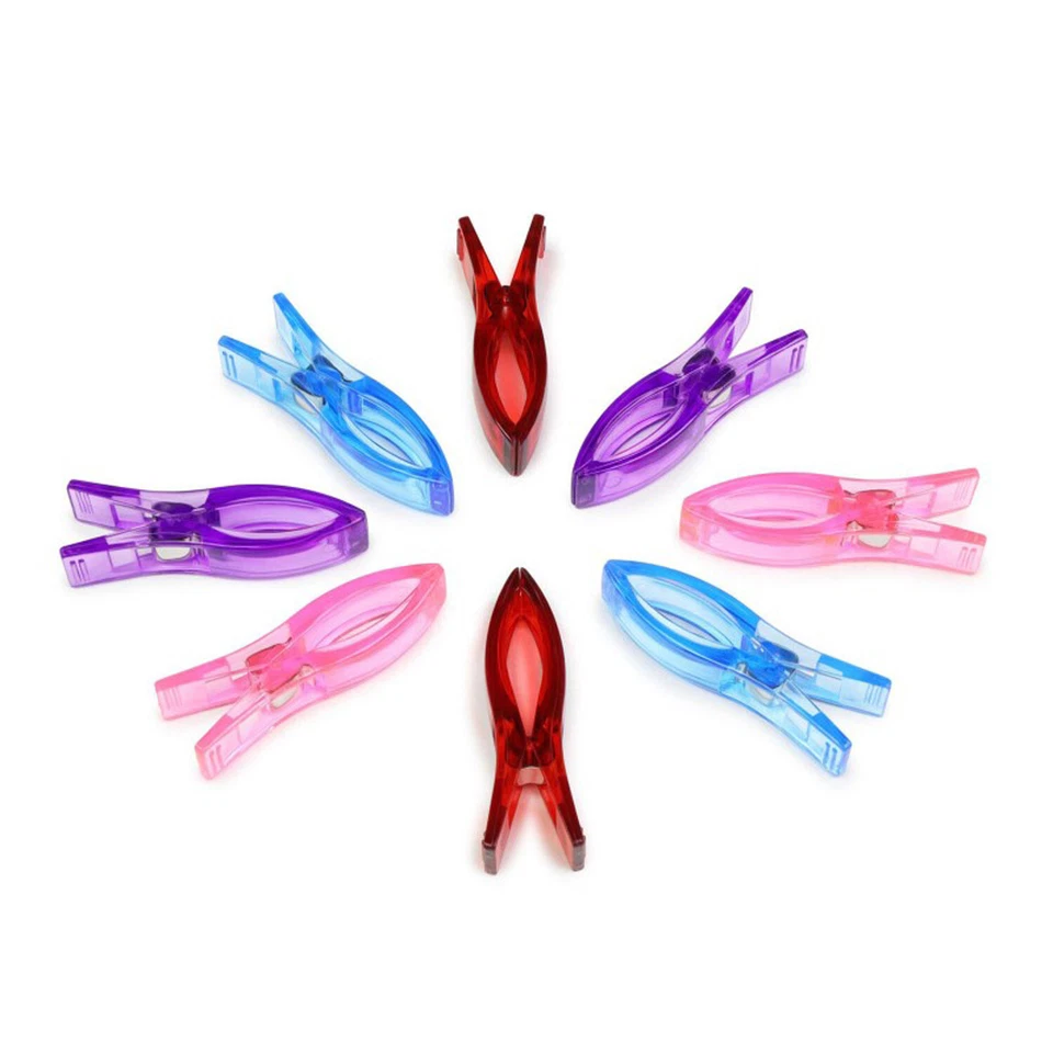 14 FABRIC CLIPS LARGE ~ Prym Love by Dritz ~ 2-1/4" L x 7/16" W ~ Holds 5/8" - Image 2 of 3