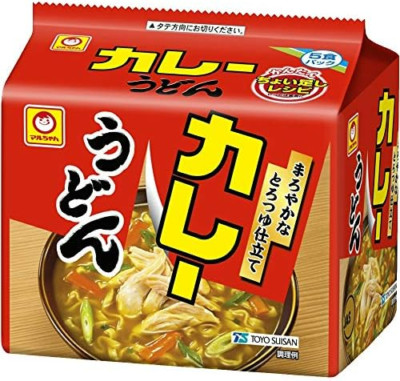 Toyo Suisan Curry Udon Mild (5P x 6 Stück / insgesamt 30 Stück) Instant Set J...