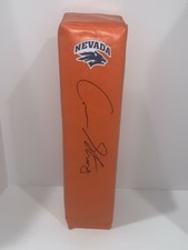 CARSON STRONG SIGNED TOUCHDOWN PYLON NEVADA WOLFPACK FOOTBALL PROOF JSA COA