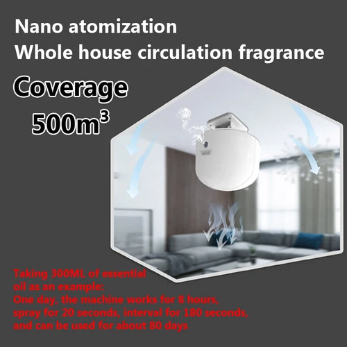 300 ml ätherisches Öl Aroma Home intelligente Frischluft Diffusor Deckenmaschine - Bild 24 von 29