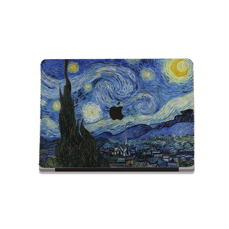 Starry Night Van Gogh MacBook Case Artistic Cover Pro Air 2025 M5 M4 Max 14" 16" - Image 3 of 4