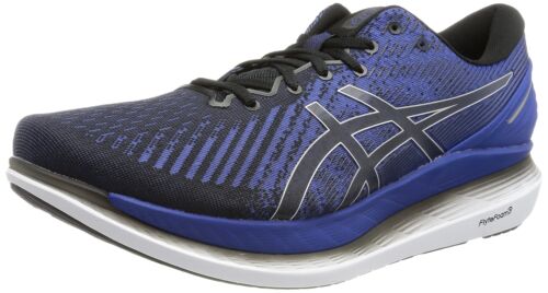NEU Asics Glideride 2 blau & schwarz Turnschuhe Laufschuhe Herren Gr. 12 1011B016