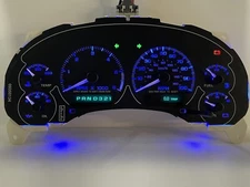99-04 S10 Blazer 4.3 Speedometer Instrument Gauge Cluster No Front Lens