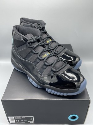 Nike Air Jordan 11 Retro OG Gamma Black Blue EU 48,5 US 14 Schwarz Blau Neu OVP