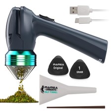 Mamba Original 1g Gray USB Electric Herb Grinder. Small Portable Metal Herbal...