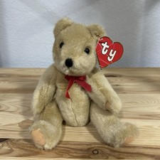 Ty Plush Classic 1987 Beanie Bear Gold Jointed Teddy Bears 2nd Gen