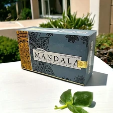 Deepika Hand Rolled Incense Sticks Mandala Agarbatti Natural Fragrance 180 gm