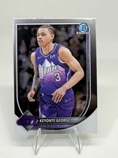 2025-26 Bowman Basketball CHROME BCV-189 Keyonte George, Utah Jazz