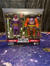 MARVEL LEGENDS Captain America Baron Zemo & Arnim Zola 2-Pack Hasbro NEW SEALED