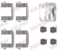 Quick Brake 109-0132 ZubehöRkit, Scheibenbremsbelag FüR Hyundai